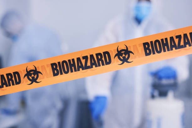 Professional Biohazard Cleanup technician working in Dayton, MN
